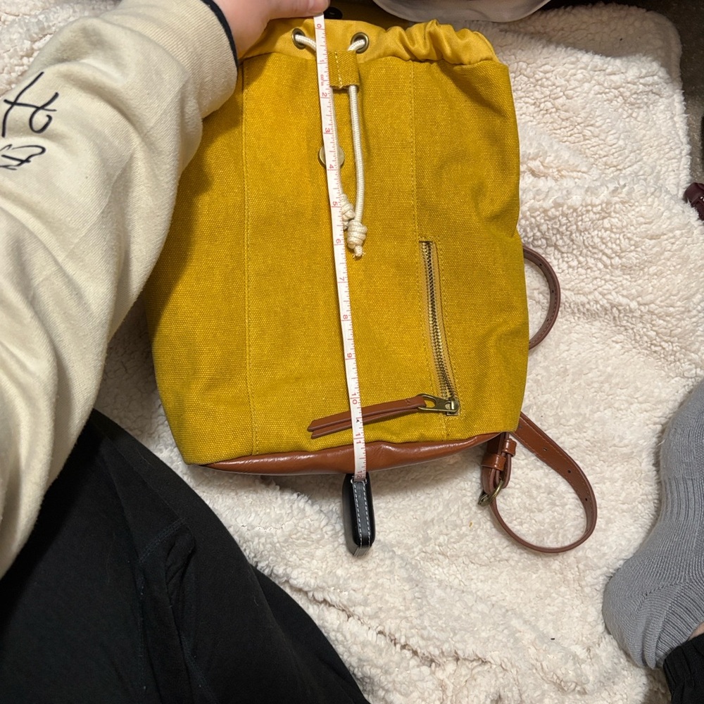 Universal Thread Mustard Backpack - Picture 6 of 7
